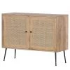 Naturoo Kommode Maardu I - Rattan / Mango massiv - Beige / Mango