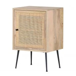 Naturoo Kommode Maardu II - Rattan / Mango massiv - Beige / Mango