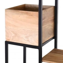 Red Living Beistelltisch Uulu I - Akazie massiv / Metall - Akazie / Schwarz -Wohnzimmermöbel boutique en ligne 1000261448 210430 12002700120 MOOD DETAILS P000000001000261448 mood