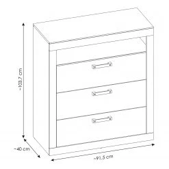 Red Living Kommode Buzan II - Altholz Dekor / Anthrazit -Wohnzimmermöbel boutique en ligne 1000261638 210430 11480600010 SKETCH DETAILS P000000001000261638 sketch