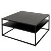 Loftscape Couchtisch Tigery - Metall - Schwarz