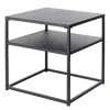 Loftscape Beistelltisch Voreppe - Metall - Schwarz