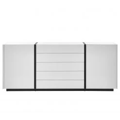 Loftscape Sideboard Muuga I - Weiß / Grau -Wohnzimmermöbel boutique en ligne 1000261751 210422 07554800017 DETAILS P000000001000261751