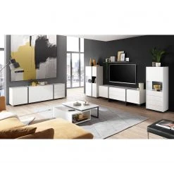 Loftscape Sideboard Muuga II - Weiß / Grau -Wohnzimmermöbel boutique en ligne 1000261768 210422 07563100062 MOOD DETAILS P000000001000261768 mood