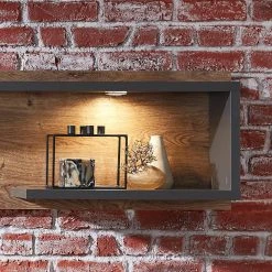 Red Living Wohnwand Batey I (3-teilig) - Haveleiche Dekor / Graphit -Wohnzimmermöbel boutique en ligne 1000261852 210430 14481500009 DETAILS P000000001000261852