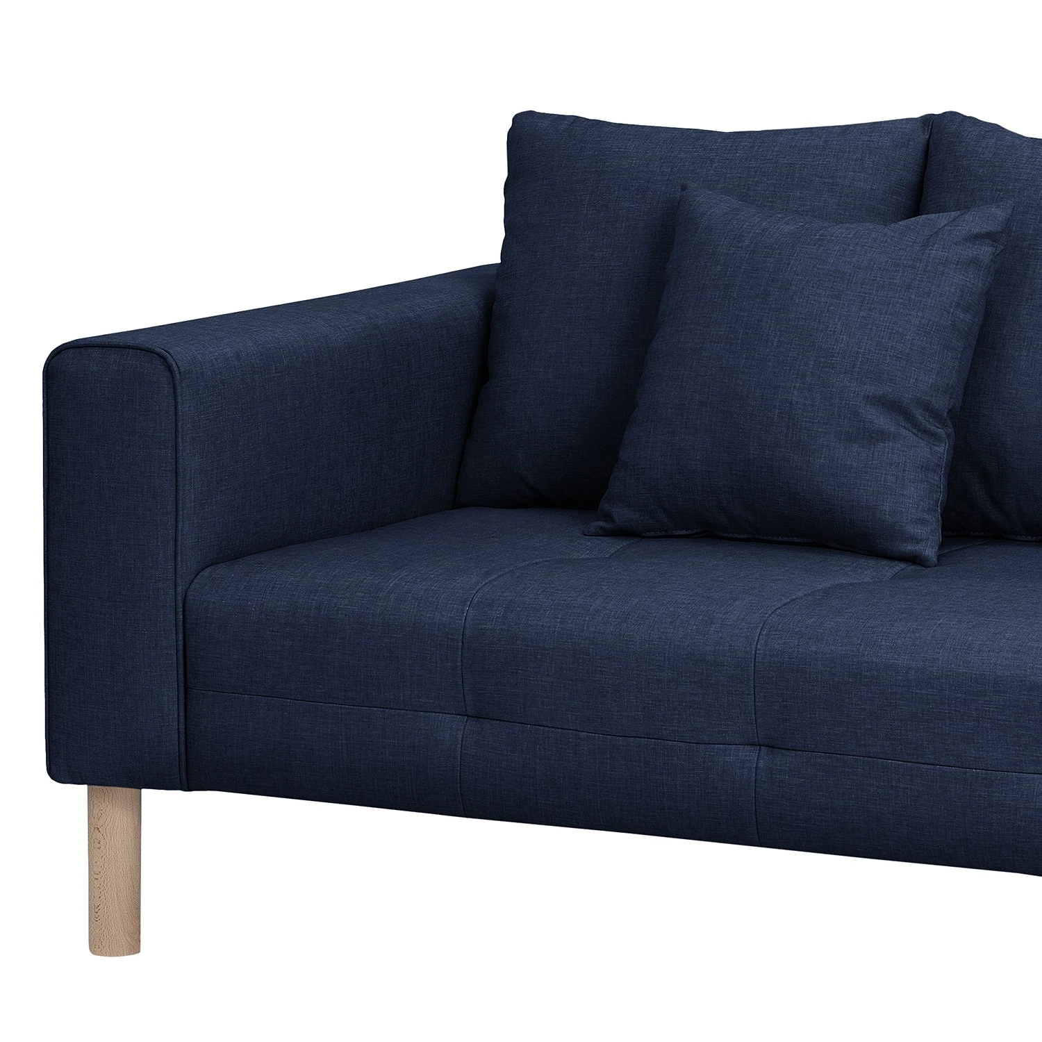 Norrwood Sofa Theze I (2-Sitzer) - Flachgewebe - Marineblau 4 Norrwood Sofa Theze I (2-Sitzer) - Flachgewebe - Marineblau – Bild 4