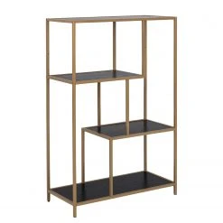 Red Living Regal Coogee I - Schwarz / Gold - Höhe: 114 cm