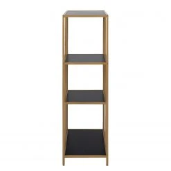 Red Living Regal Coogee I - Schwarz / Gold - Höhe: 114 cm -Wohnzimmermöbel boutique en ligne 1000263280 210430 14473000099 DETAILS P000000001000263280