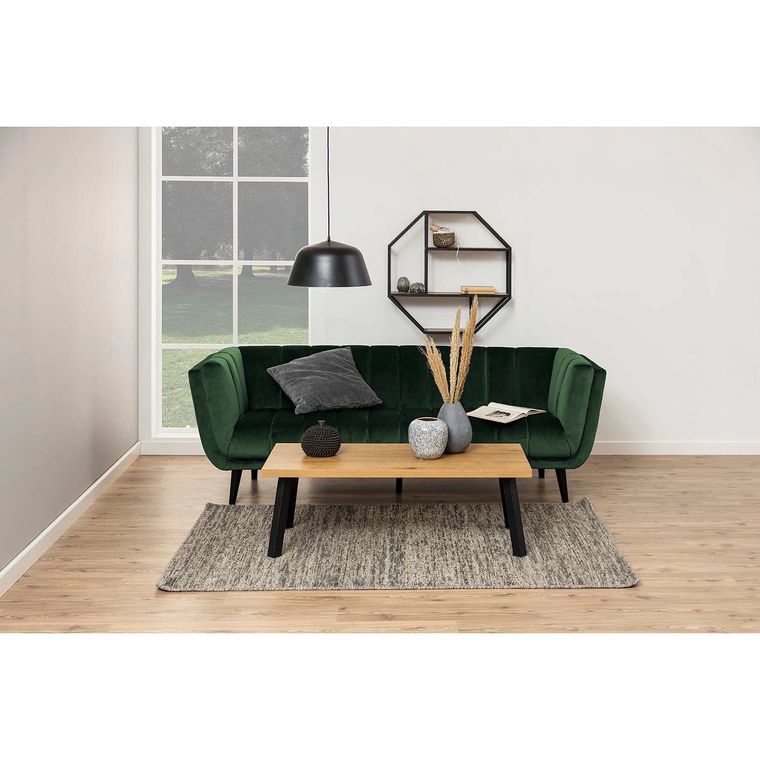 Red Living Wandregal Coogee II - Wildeiche Dekor 2 Red Living Wandregal Coogee II - Wildeiche Dekor – Bild 2