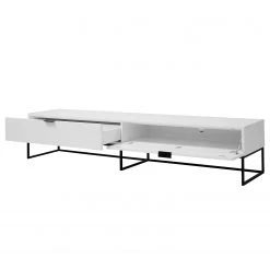 Loftscape TV-Lowboard Kaina - Weiß / Schwarz -Wohnzimmermöbel boutique en ligne 1000263291 210430 14473100157 DETAILS P000000001000263291