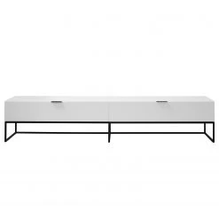 Loftscape TV-Lowboard Kaina - Weiß / Schwarz -Wohnzimmermöbel boutique en ligne 1000263291 210430 14473100158 DETAILS P000000001000263291