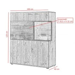 Highboard Ambato - Türanschlag rechts -Wohnzimmermöbel boutique en ligne 1000263444 210430 11520800230 SKETCH DETAILS P000000001000263444 sketch
