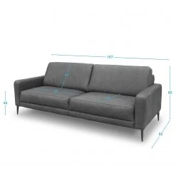Loftscape Sofa Suzette II (3-Sitzer) - Echtleder - Echtleder Arelia: Fango 17 Loftscape Sofa Suzette II (3-Sitzer) - Echtleder - Echtleder Arelia: Fango -Wohnzimmermöbel boutique en ligne 1000263489 210601 15012501301 SKETCH DETAILS P000000001000263489 sketch