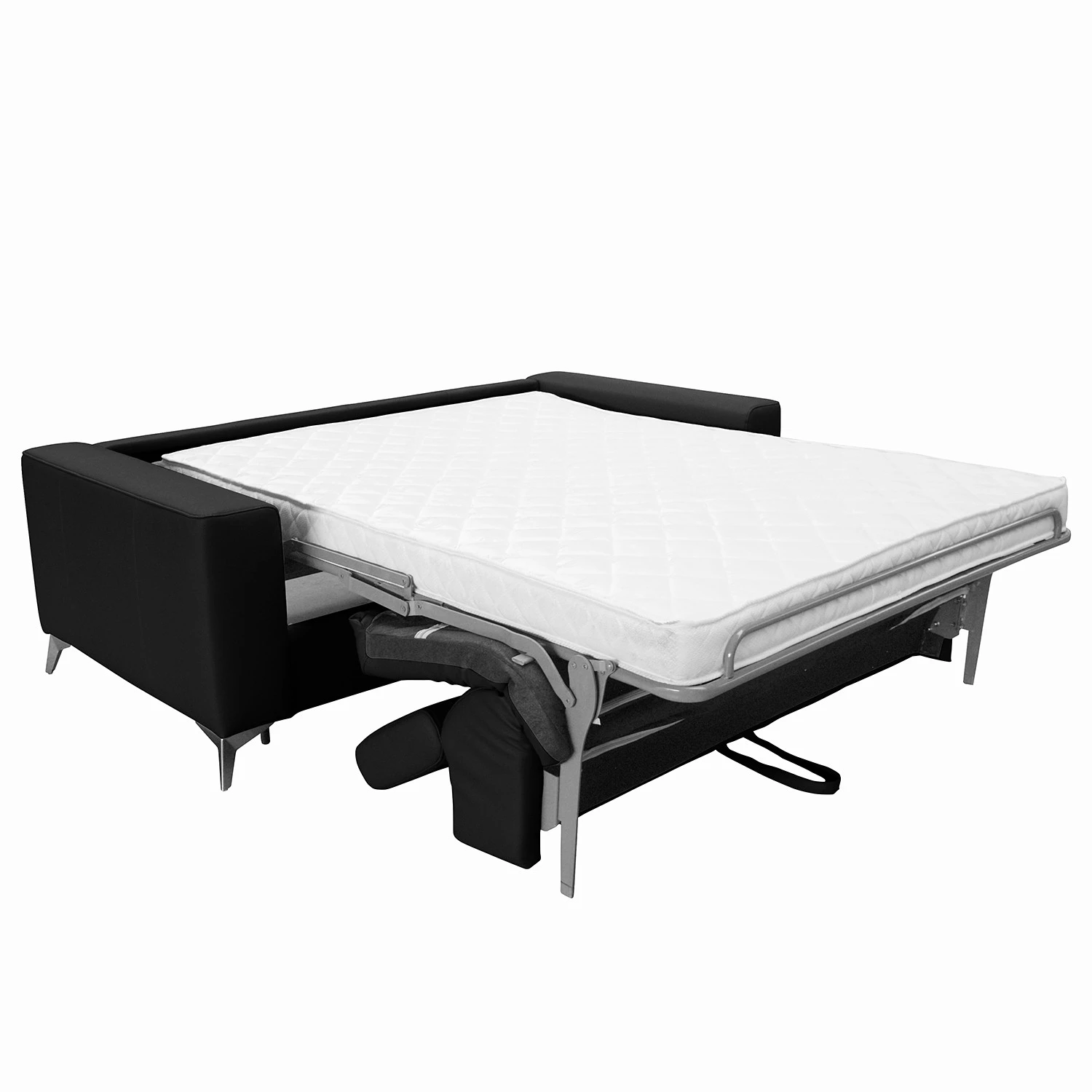 Loftscape Schlafsofa Adamo - Echtleder Mabel: Schwarz - Mit Schlaffunktion 6 Loftscape Schlafsofa Adamo - Echtleder Mabel: Schwarz - Mit Schlaffunktion – Bild 6