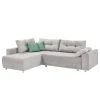 Fredriks Ecksofa Altja - Microfaser Enza: Platin / Mint
