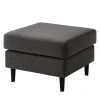 Studio Copenhagen Polsterhocker COSO Classic - Webstoff Milan: Anthrazit - Buche - Tiefe: 64 cm