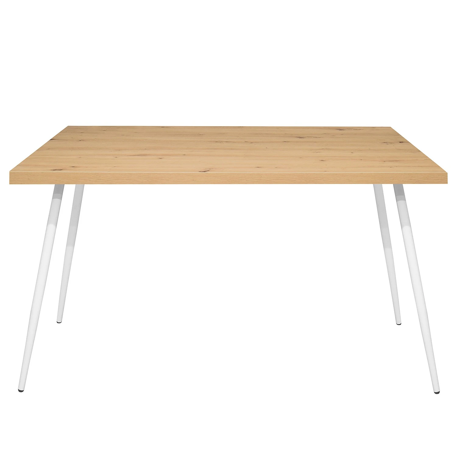 Furnitive Schreibtisch Unieux I - Asteiche Dekor - Breite: 120 cm - Weiß 1 Furnitive Schreibtisch Unieux I - Asteiche Dekor - Breite: 120 cm - Weiß