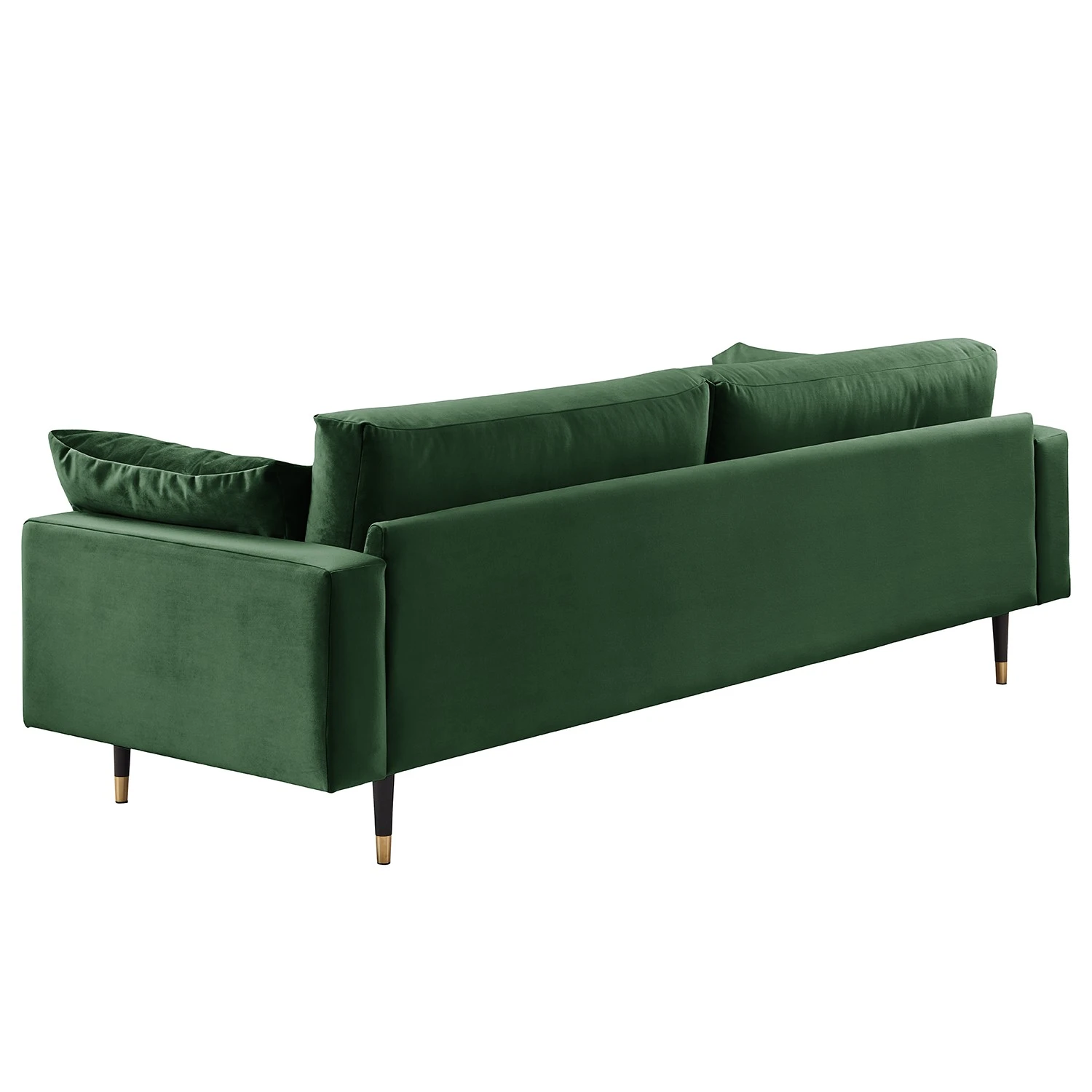 Maison Belfort Sofa Venette (3-Sitzer) - Microfaser - Microfaser Bruna: Dunkelgrün 4 Maison Belfort Sofa Venette (3-Sitzer) - Microfaser - Microfaser Bruna: Dunkelgrün – Bild 4