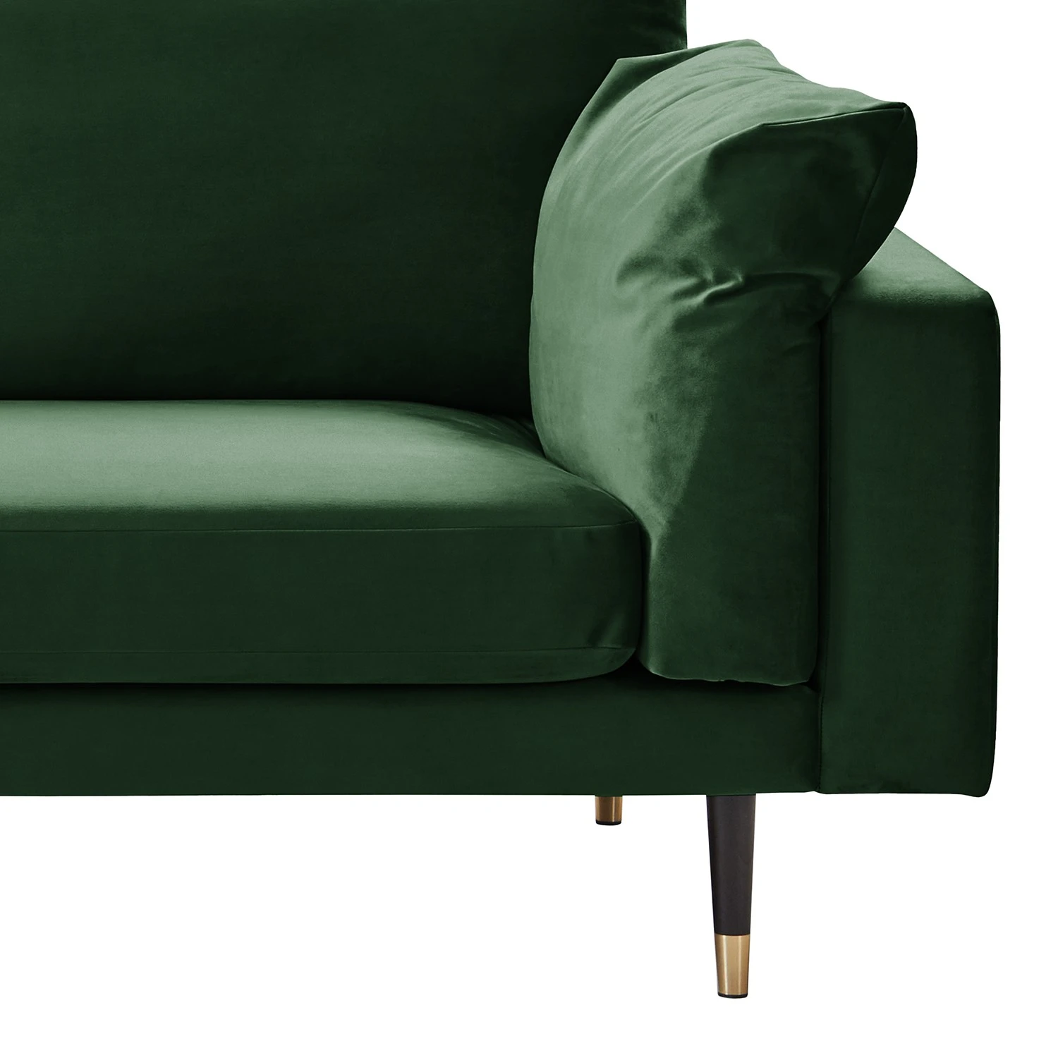 Maison Belfort Sofa Venette (3-Sitzer) - Microfaser - Microfaser Bruna: Dunkelgrün 10 Maison Belfort Sofa Venette (3-Sitzer) - Microfaser - Microfaser Bruna: Dunkelgrün – Bild 10