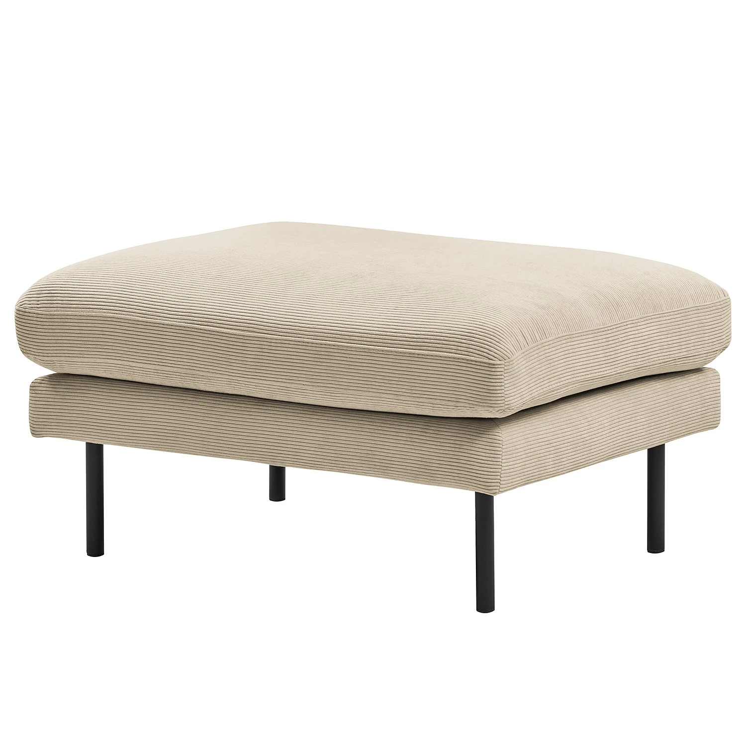 Mørteens Polsterhocker Landos - Cordstoff Licia: Creme 1 Mørteens Polsterhocker Landos - Cordstoff Licia: Creme