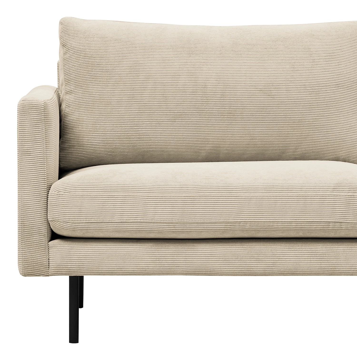 Mørteens Sofa Landos (3-Sitzer) - Cordstoff Licia: Creme 6 Mørteens Sofa Landos (3-Sitzer) - Cordstoff Licia: Creme – Bild 6