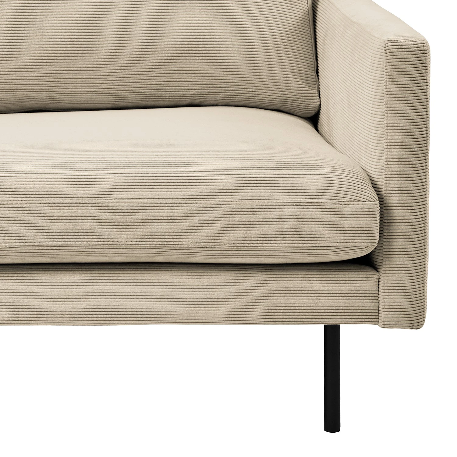 Mørteens Sofa Landos (3-Sitzer) - Cordstoff Licia: Creme 10 Mørteens Sofa Landos (3-Sitzer) - Cordstoff Licia: Creme – Bild 10