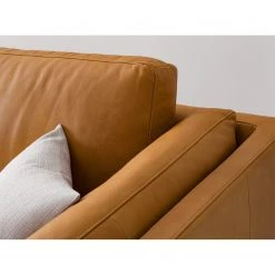 Studio Copenhagen 2,5-Sitzer Sofa COSO Classic+ - Echtleder Taru: Hellbraun - Eiche Dunkel -Wohnzimmermöbel boutique en ligne 1000265053 211007 14073700311 DETAILS P000000001000265053