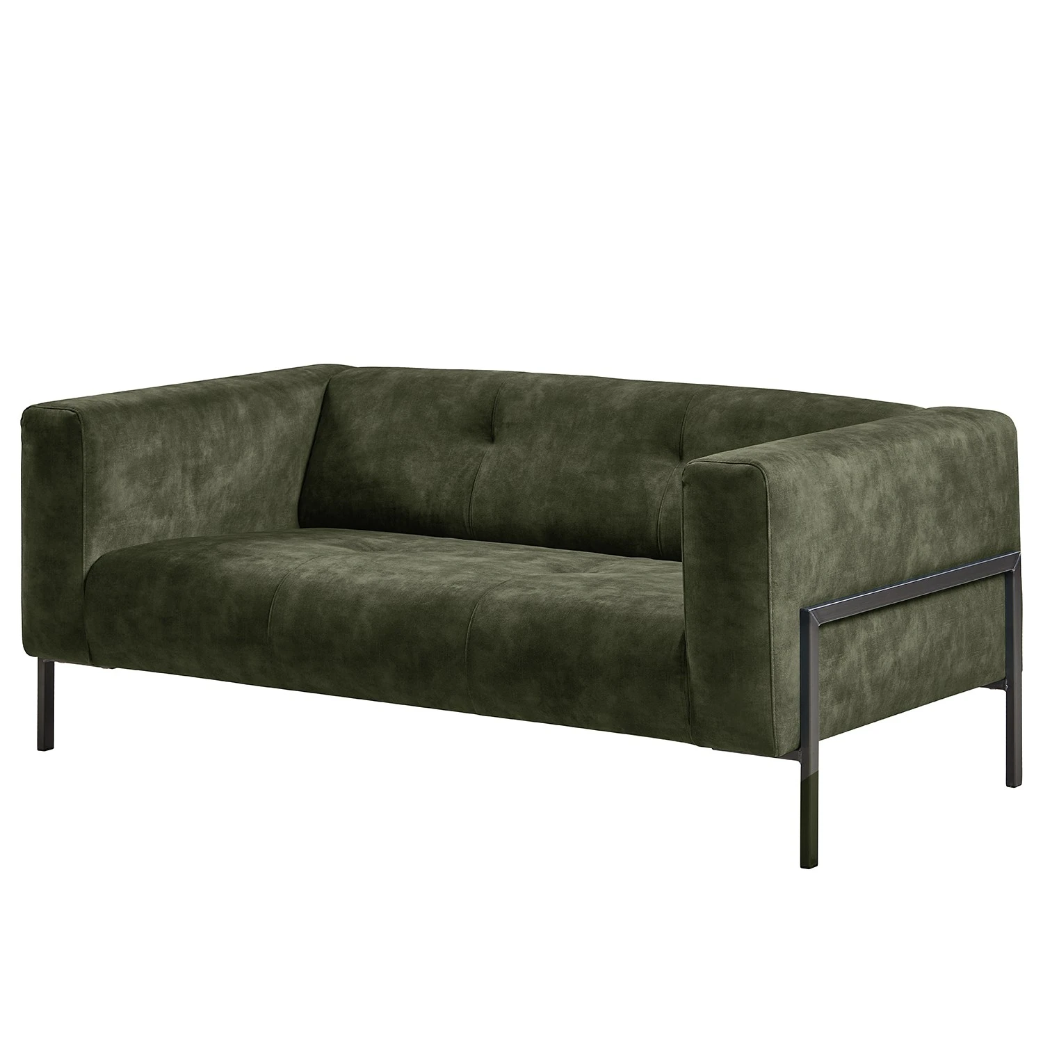 Mørteens Sofa Vernioz (2-Sitzer) - Webstoff - Webstoff Adela: Moosgrün 1 Mørteens Sofa Vernioz (2-Sitzer) - Webstoff - Webstoff Adela: Moosgrün