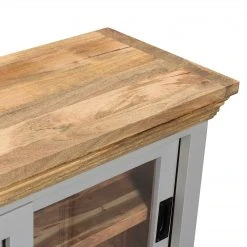 Maison Belfort TV-Lowboard Antton - Akazie / Mango massiv - Grau / Mango -Wohnzimmermöbel boutique en ligne 1000265466 220104 09380600081 DETAILS P000000001000265466