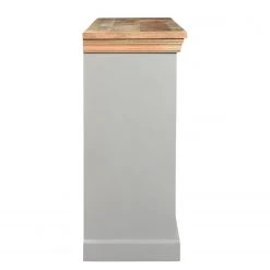 Maison Belfort Sideboard Antton - Akazie / Mango massiv - Grau / Mango -Wohnzimmermöbel boutique en ligne 1000265472 220104 093805000054 DETAILS P000000001000265472