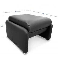 Modoform Polsterhocker Capri - Echtleder - Echtleder Mabel: Rot -Wohnzimmermöbel boutique en ligne 1000266214 210602 09491800006 DETAILS P000000001000266214