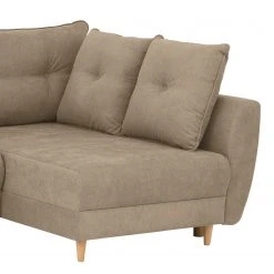 Norrwood Ecksofa Cab - Microfaser - Microfaser Enza: Hellbeige - Longchair davorstehend rechts -Wohnzimmermöbel boutique en ligne 1000266779 210527 11181700330 DETAILS P000000001000266779