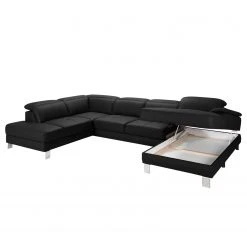 Loftscape Wohnlandschaft Bussy - Echtleder - Echtleder Moja: Schwarz - Longchair davorstehend rechts / Ottomane links - Mit Schlaffunktion 18 Loftscape Wohnlandschaft Bussy - Echtleder - Echtleder Moja: Schwarz - Longchair davorstehend rechts / Ottomane links - Mit Schlaffunktion -Wohnzimmermöbel boutique en ligne 1000266810 210527 11183900575 DETAILS P000000001000266810