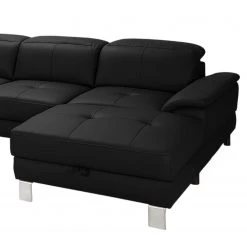 Loftscape Wohnlandschaft Bussy - Echtleder - Echtleder Moja: Schwarz - Longchair davorstehend rechts / Ottomane links - Mit Schlaffunktion 26 Loftscape Wohnlandschaft Bussy - Echtleder - Echtleder Moja: Schwarz - Longchair davorstehend rechts / Ottomane links - Mit Schlaffunktion -Wohnzimmermöbel boutique en ligne 1000266810 210527 11184000583 DETAILS P000000001000266810