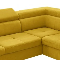 Loftscape Ecksofa Calau - Microfaser - Microfaser Enza: Senfgelb - Ottomane davorstehend links - Mit Schlaffunktion -Wohnzimmermöbel boutique en ligne 1000266833 210527 11192700806 DETAILS P000000001000266833