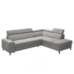 Loftscape Ecksofa Cadima I - Microfaser - Microfaser Enza: Grau - Ottomane davorstehend rechts - Mit Schlaffunktion -Wohnzimmermöbel boutique en ligne 1000266894 210527 11203301533 DETAILS P000000001000266894