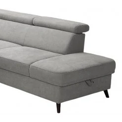Loftscape Ecksofa Cadima I - Microfaser - Microfaser Enza: Grau - Ottomane davorstehend rechts - Ohne Schlaffunktion -Wohnzimmermöbel boutique en ligne 1000266908 210527 11204801684 DETAILS P000000001000266908