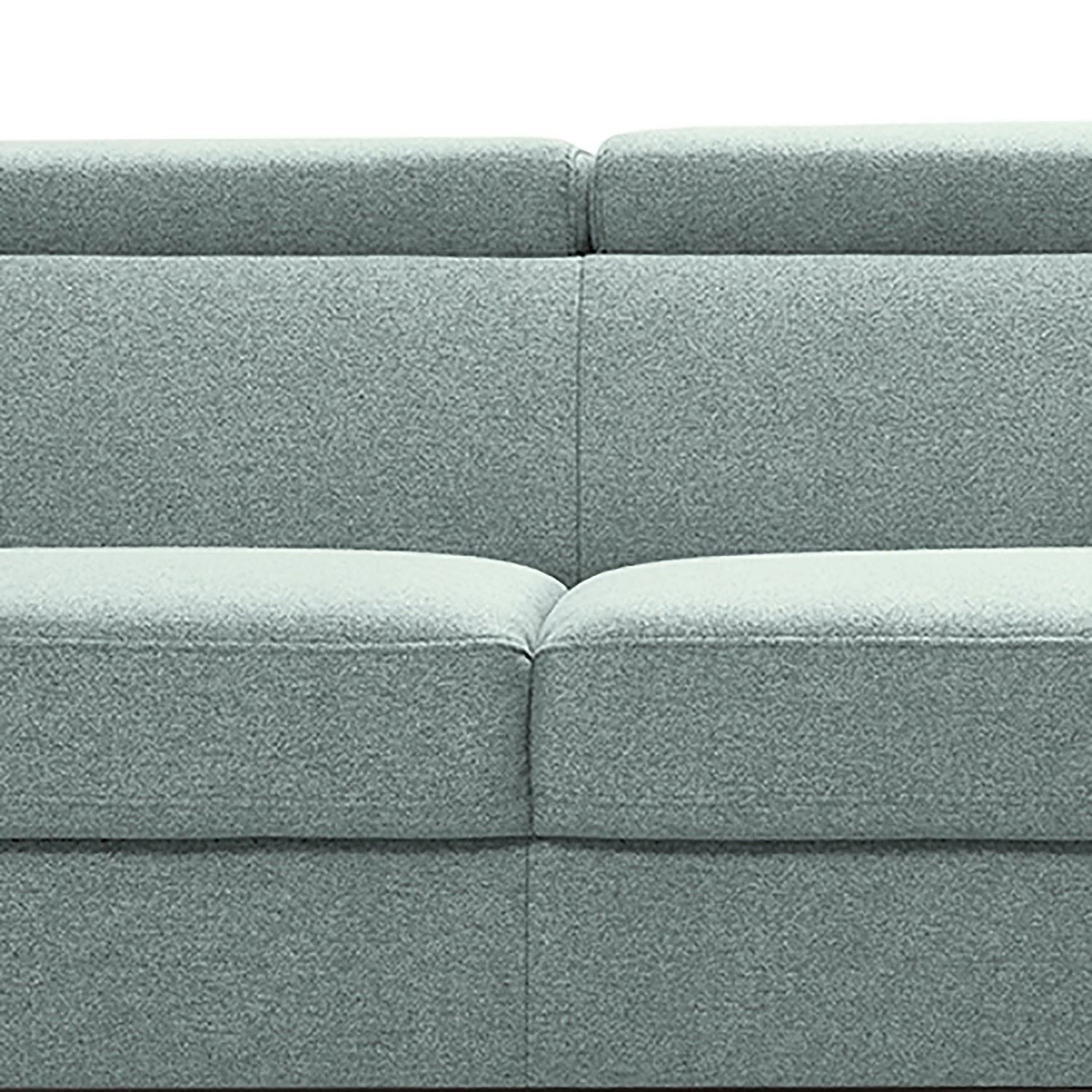 Loftscape Ecksofa Cadima II - Webstoff - Webstoff Cavo: Pastellblau - Longchair davorstehend rechts - Mit Schlaffunktion 9 Loftscape Ecksofa Cadima II - Webstoff - Webstoff Cavo: Pastellblau - Longchair davorstehend rechts - Mit Schlaffunktion – Bild 9