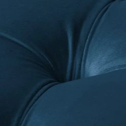 Ridgevalley Polsterhocker Dale - Samt Ravi: Marineblau -Wohnzimmermöbel boutique en ligne 1000268696 211015 085240000113 DETAILS P000000001000268696