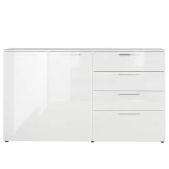 Germania Sideboard Sunnyvale - Hochglanz Weiß / Matt Weiß - Breite: 186 cm -Wohnzimmermöbel boutique en ligne 1000270198 210526 06260600009 DETAILS P000000001000270198