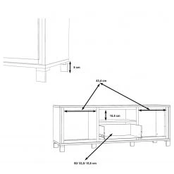 Red Living TV-Lowboard Egan - Eiche Artisan Dekor / Eiche Schwarz Dekor 13 Red Living TV-Lowboard Egan - Eiche Artisan Dekor / Eiche Schwarz Dekor -Wohnzimmermöbel boutique en ligne 1000270217 210609 06154000057 SKETCH DETAILS P000000001000270217 sketch