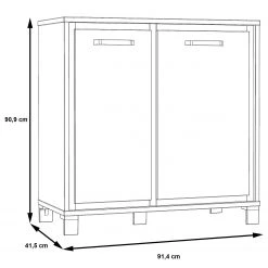 Red Living Kommode Egan I - Eiche Artisan Dekor / Eiche Schwarz Dekor 13 Red Living Kommode Egan I - Eiche Artisan Dekor / Eiche Schwarz Dekor -Wohnzimmermöbel boutique en ligne 1000270238 210609 06155900202 SKETCH DETAILS P000000001000270238 sketch