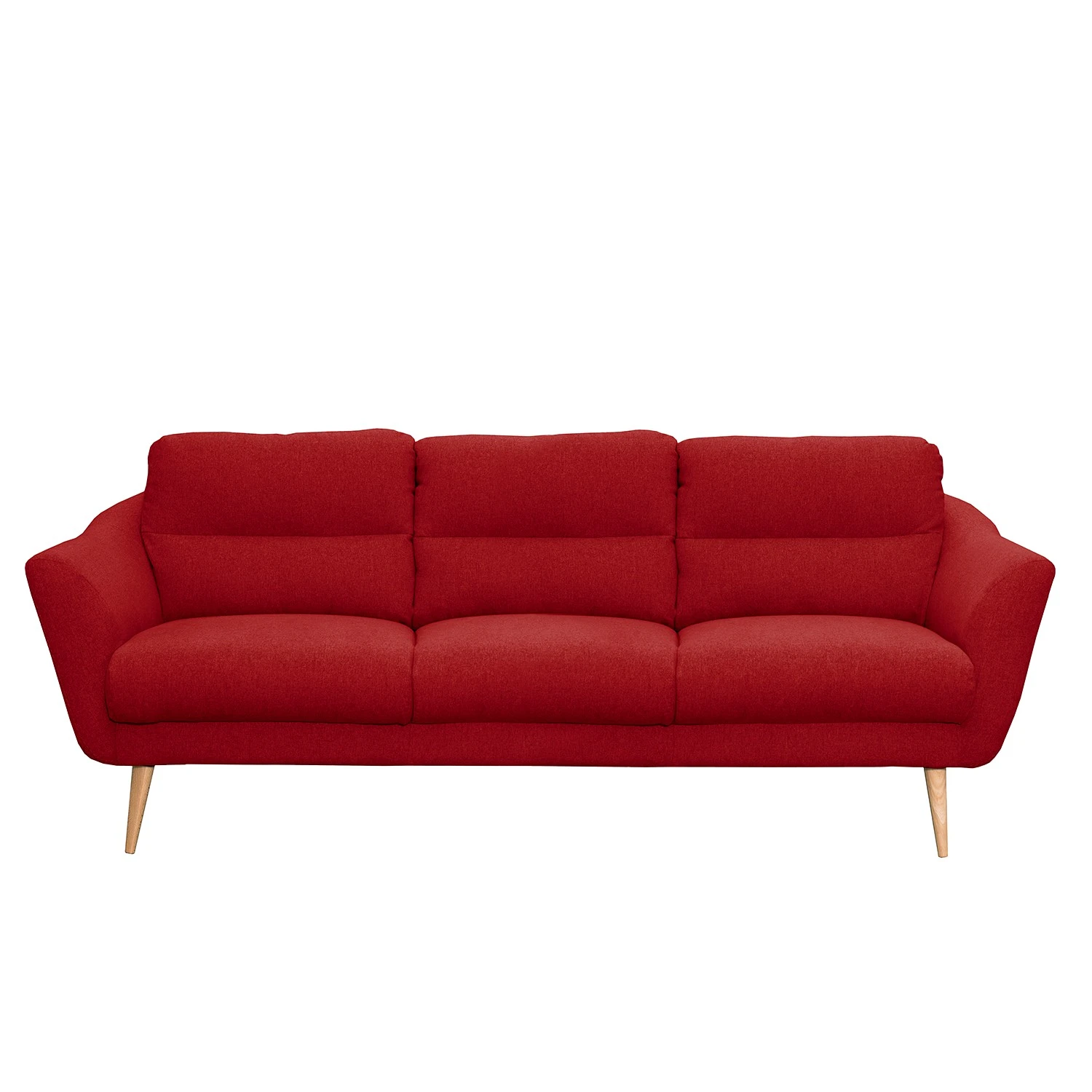 Norrwood Sofa Lucinda I (3-Sitzer) - Webstoff - Webstoff Hanabi: Rot - Beige 3 Norrwood Sofa Lucinda I (3-Sitzer) - Webstoff - Webstoff Hanabi: Rot - Beige – Bild 3