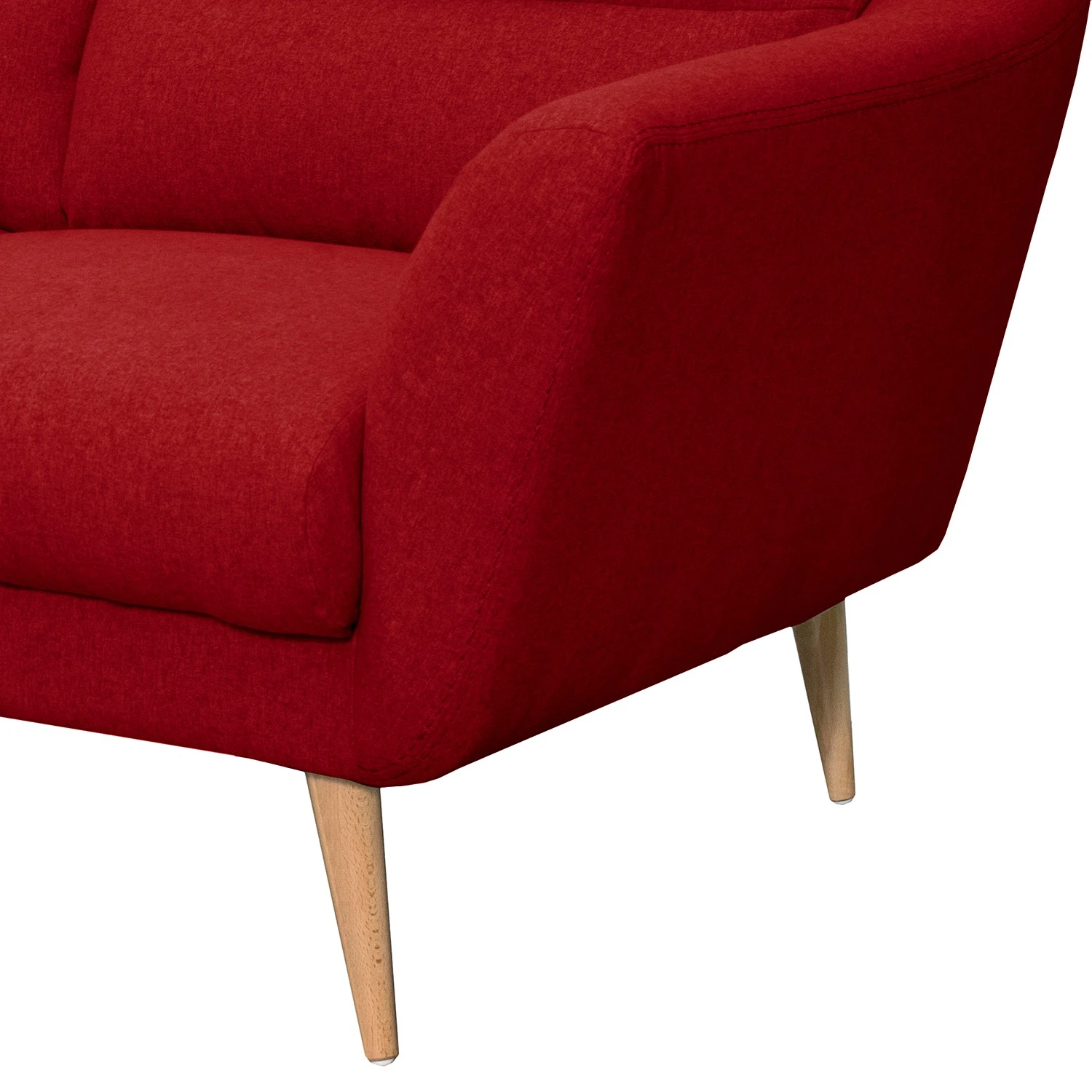 Norrwood Sofa Lucinda I (3-Sitzer) - Webstoff - Webstoff Hanabi: Rot - Beige 6 Norrwood Sofa Lucinda I (3-Sitzer) - Webstoff - Webstoff Hanabi: Rot - Beige – Bild 6
