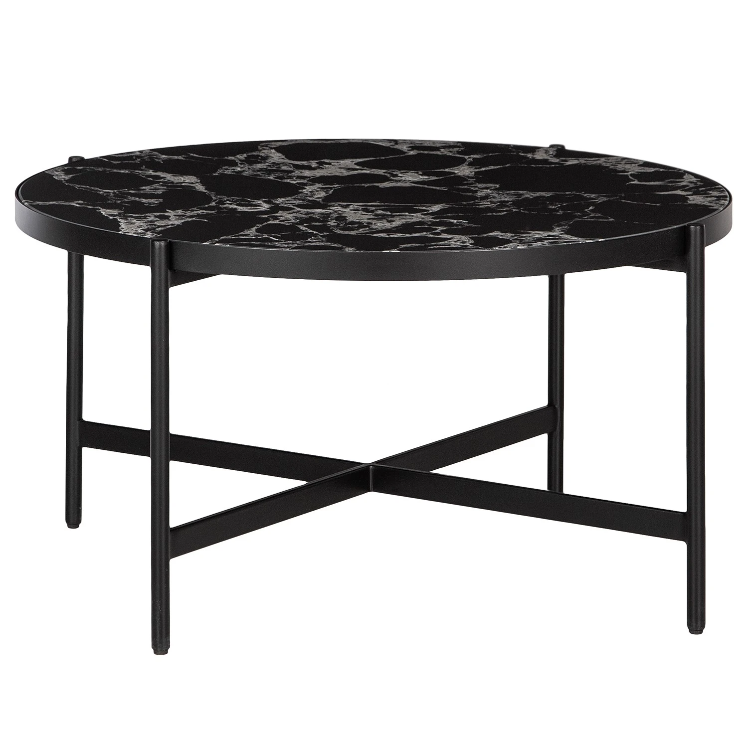 Studio Copenhagen Couchtisch Abee - Marmor Schwarz Dekor / Schwarz 5 Studio Copenhagen Couchtisch Abee - Marmor Schwarz Dekor / Schwarz – Bild 5