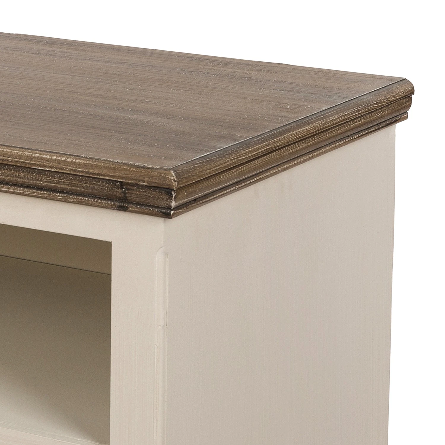 Ridgevalley TV-Lowboard Pua - Eukalyptus massiv - Cremeweiß / Braun 6 Ridgevalley TV-Lowboard Pua - Eukalyptus massiv - Cremeweiß / Braun – Bild 6