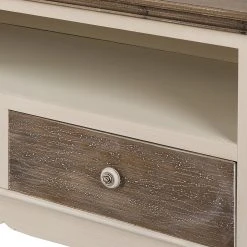 Ridgevalley TV-Lowboard Pua - Eukalyptus massiv - Cremeweiß / Braun 16 Ridgevalley TV-Lowboard Pua - Eukalyptus massiv - Cremeweiß / Braun -Wohnzimmermöbel boutique en ligne 1000270686 210602 06133100118 DETAILS P000000001000270686