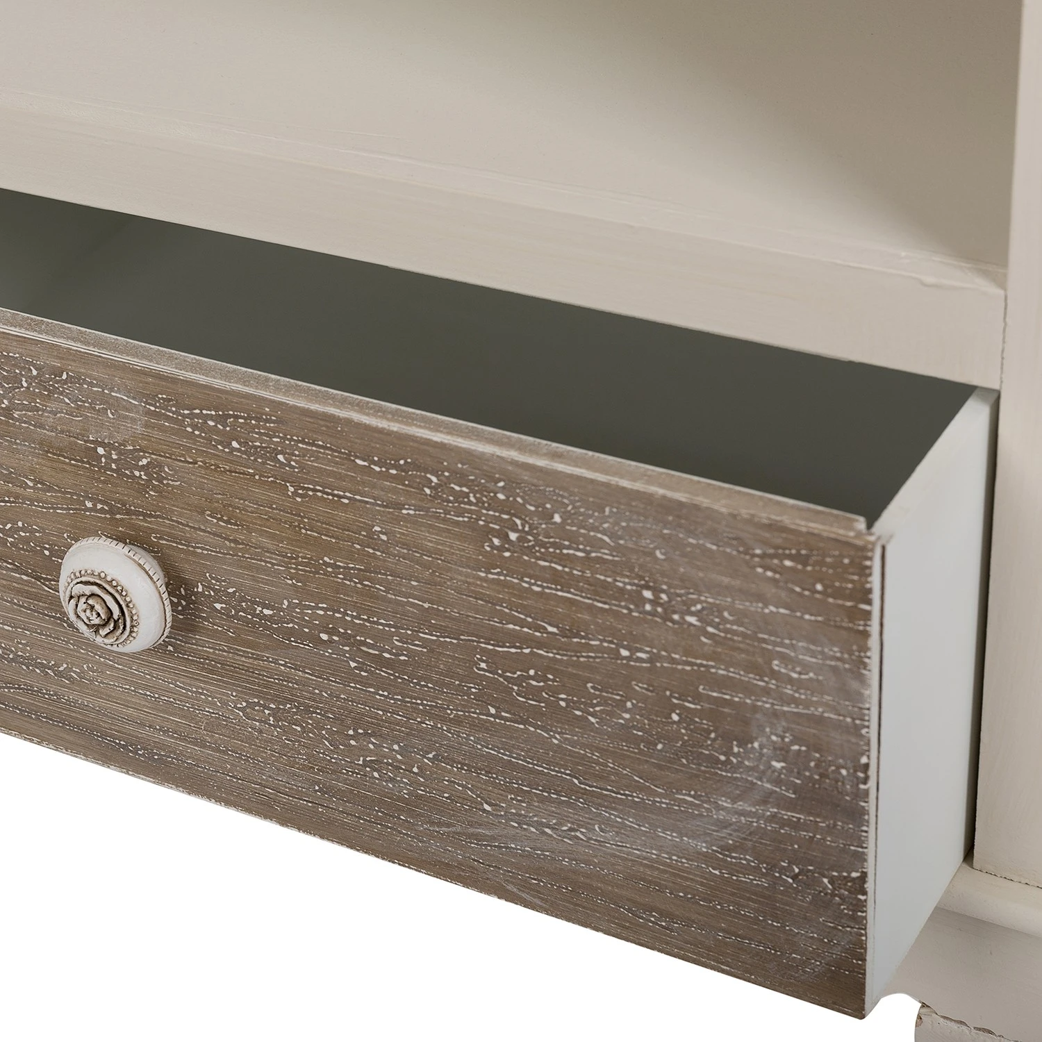 Ridgevalley TV-Lowboard Pua - Eukalyptus massiv - Cremeweiß / Braun 9 Ridgevalley TV-Lowboard Pua - Eukalyptus massiv - Cremeweiß / Braun – Bild 9