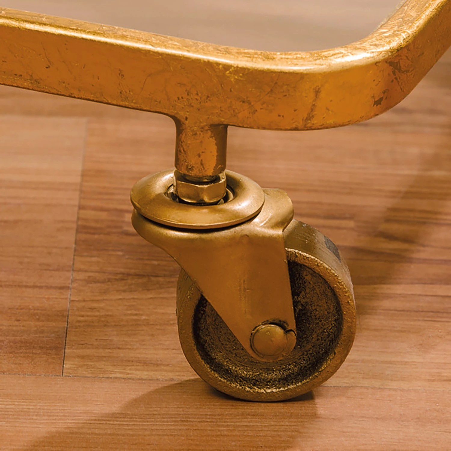 Boltze Servierwagen Duckow - Metall / Glas - Gold 3 Boltze Servierwagen Duckow - Metall / Glas - Gold – Bild 3