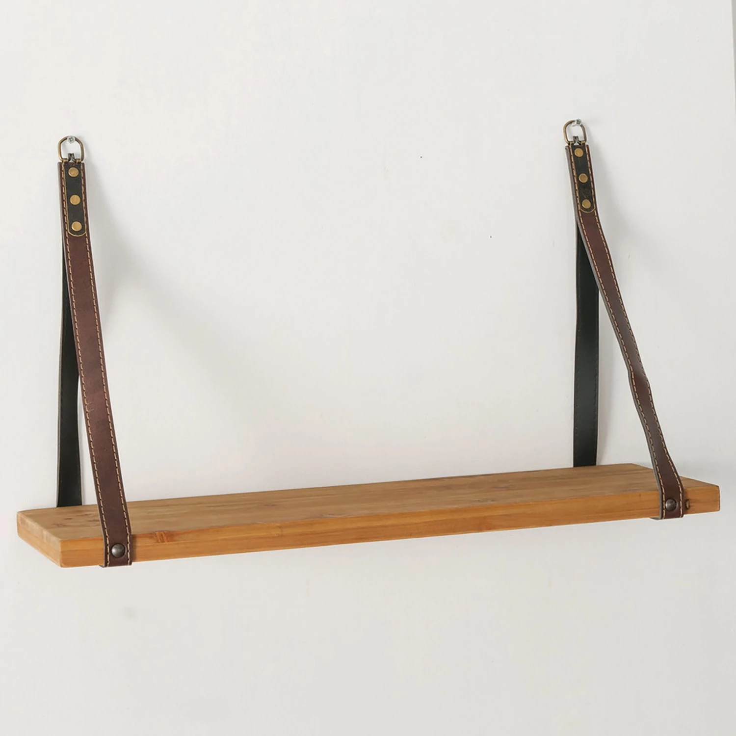 Boltze Wandregal Kimba (2er-Set) - Tanne massiv - Braun 3 Boltze Wandregal Kimba (2er-Set) - Tanne massiv - Braun – Bild 3